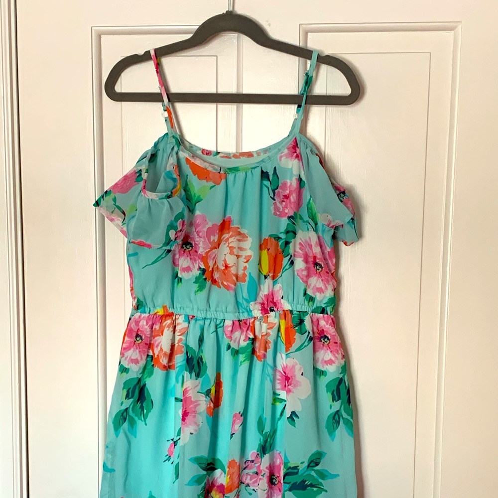 midi flower dress